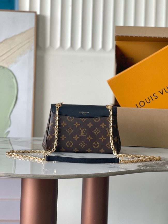 Louis Vuitton Monogram Canvas Original Leather M26398 black