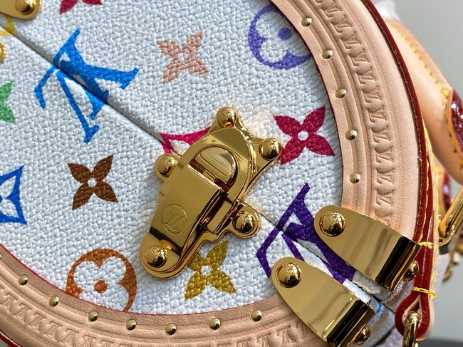 Louis Vuitton LV x TM Speedy Trunk 20 M27833 white