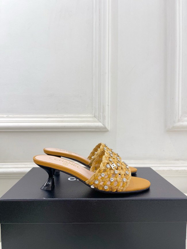 Chanel Mules Heel 5CM 55699-2