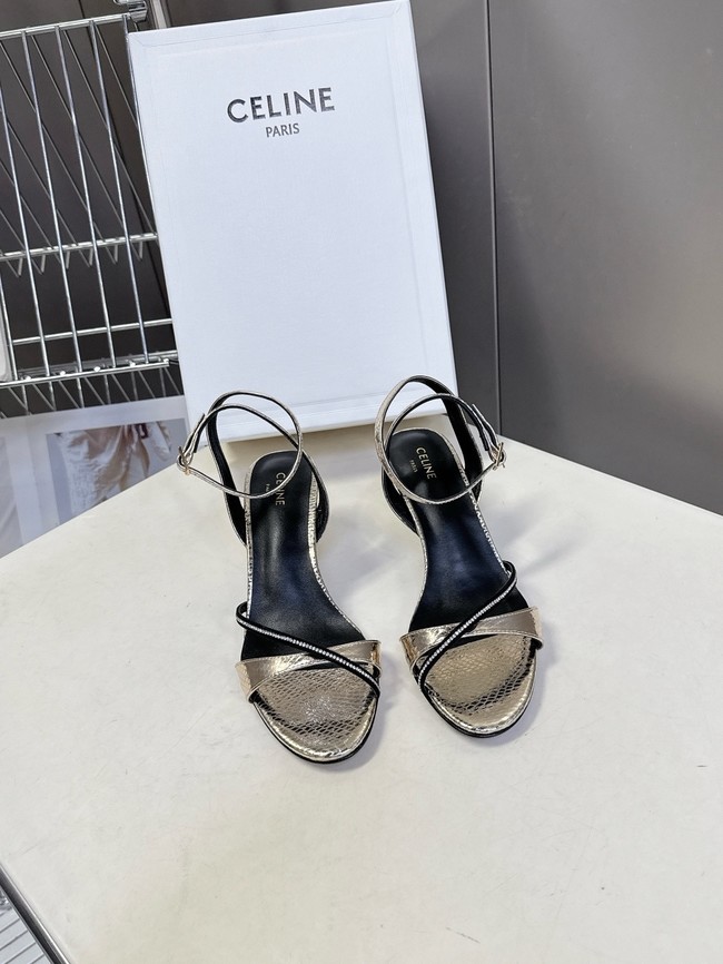 CELINE SOIR SANDAL IN LAMBSKIN 55738-4