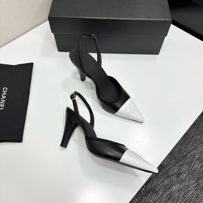 Chanel Slingbacks Iridescent Lambskin 55734-1