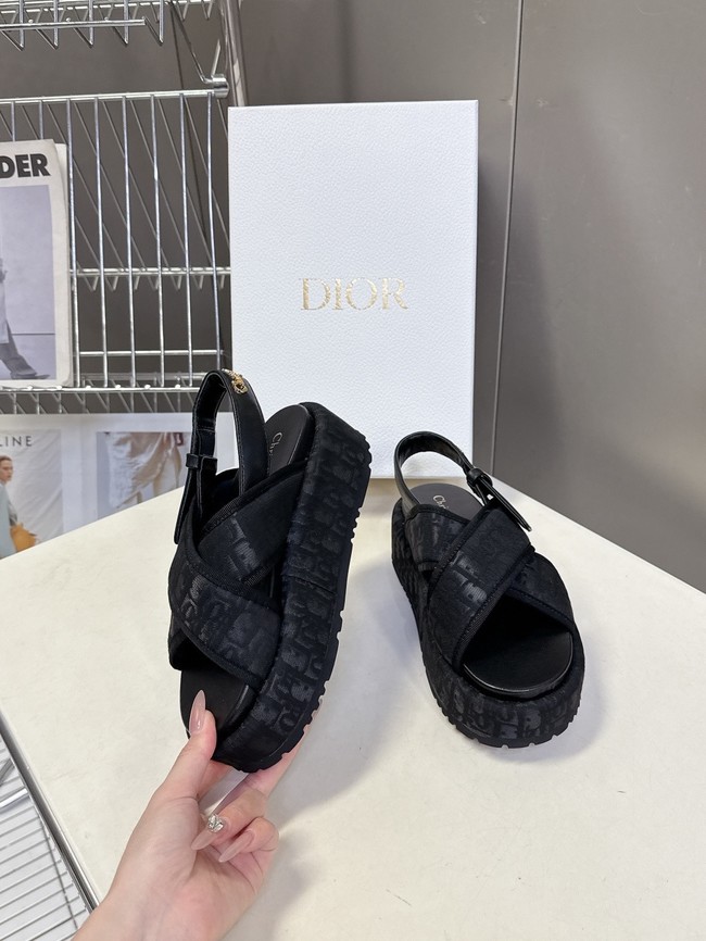 Dioract Platform Sandal Lambskin 55761-1