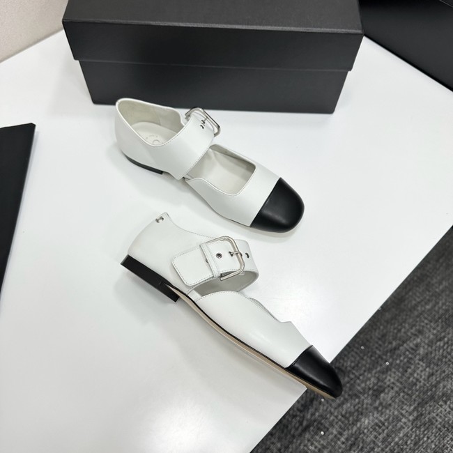 Chanel Mary Janes Grosgrain & Patent Calfskin G47028-2