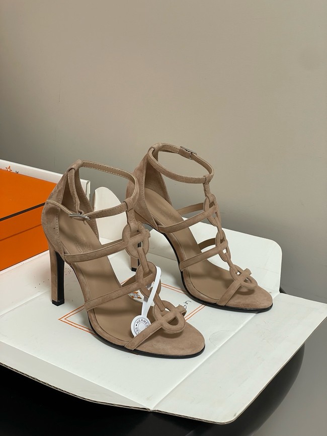 Hermes Sandals Heel 10.5CM 66931-3