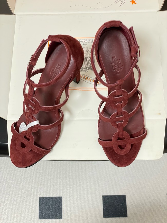 Hermes Sandals Heel 10.5CM 66931-4