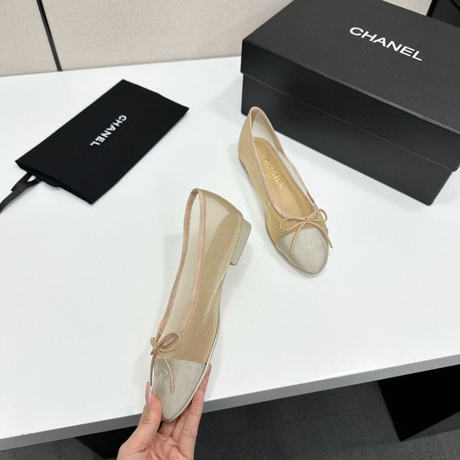 Chanel Ballet flats Mesh & Grosgrain G02819-2