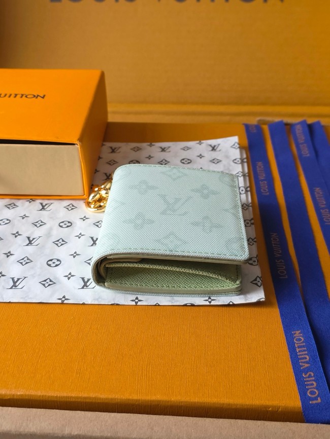 Louis Vuitton Charms Pocket Wallet M27679 Green Asnieres
