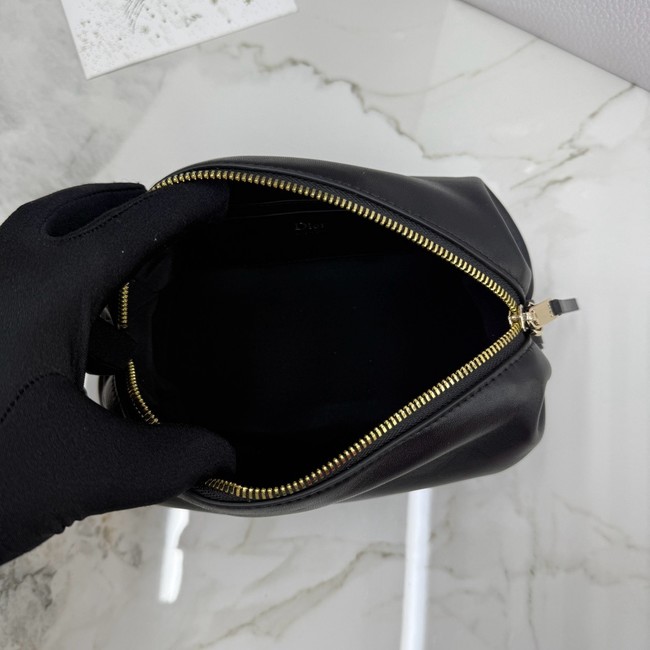 Dior Bow Pouch Supple Lambskin S3900PQ black
