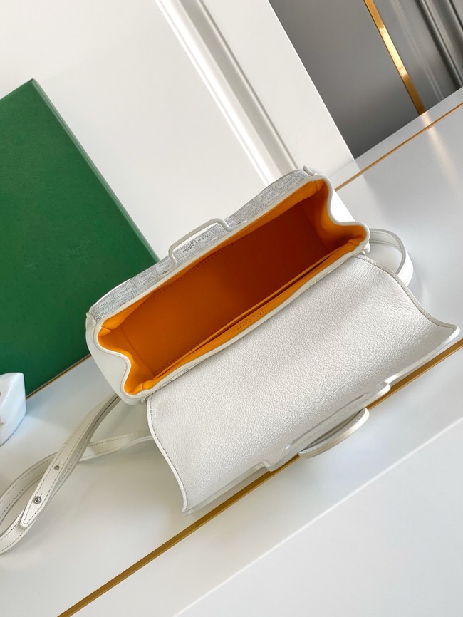 Goyard Saigon Soft Mini Bag 7CL07P white