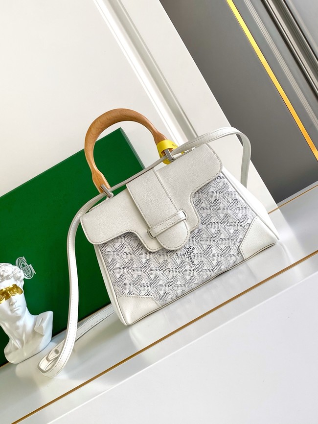 Goyard Saigon Soft Mini Bag 7CL07P white
