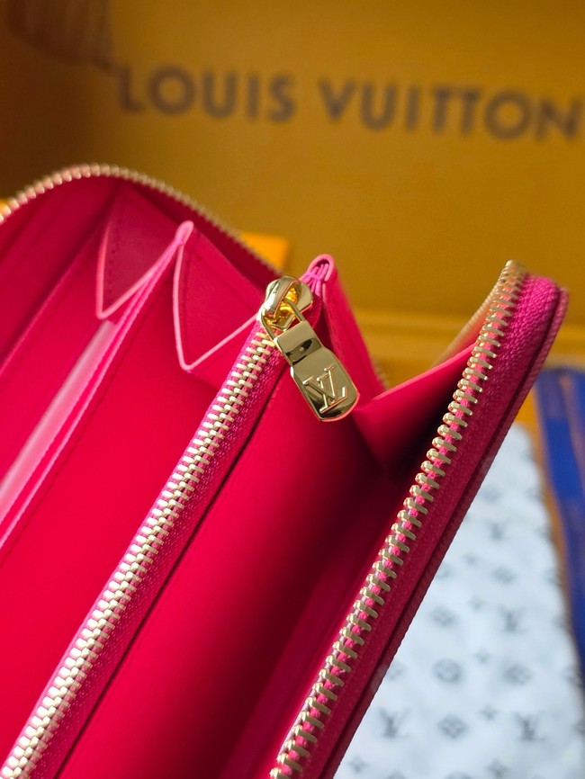 Louis Vuitton Zippy Wallet M27685 Rose Ruban