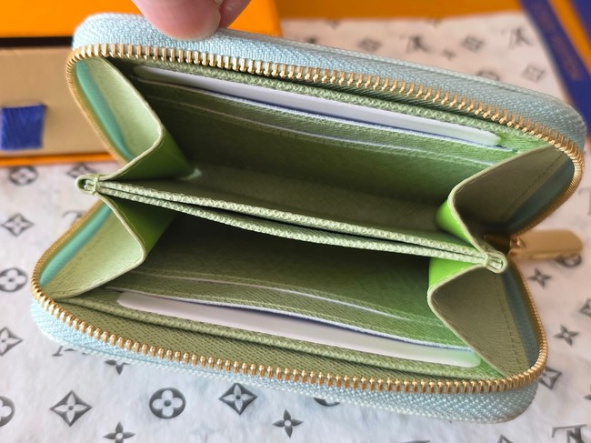 Louis Vuitton Zippy Coin Purse M27721 Green Asnieres