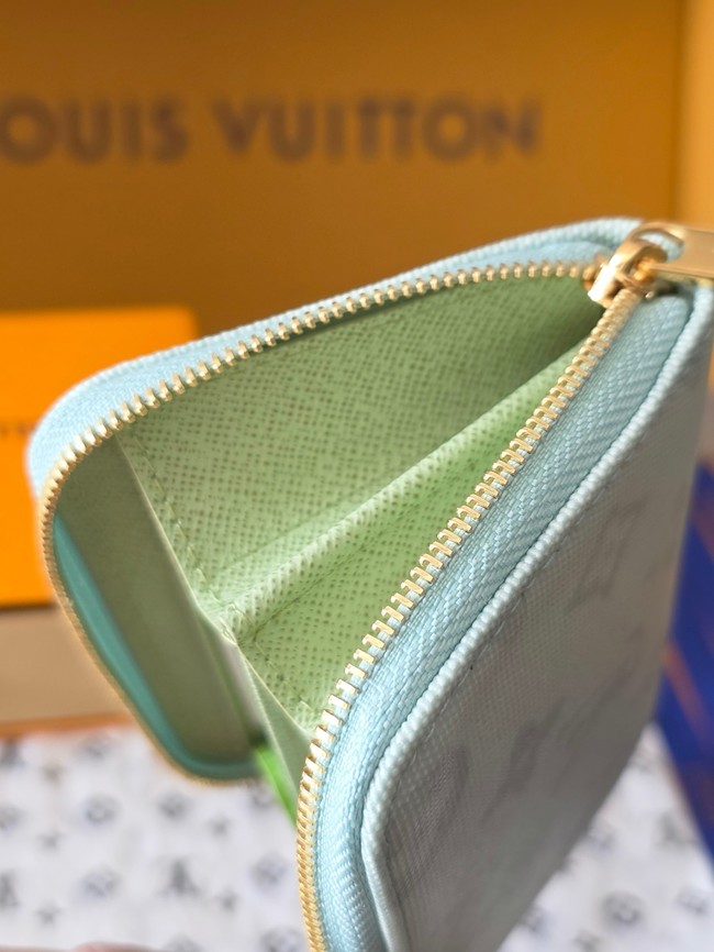 Louis Vuitton Zippy Coin Purse M27721 Green Asnieres