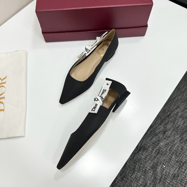 Dior JAdior Ballet Flat Technical Fabric KCF156NVA-2