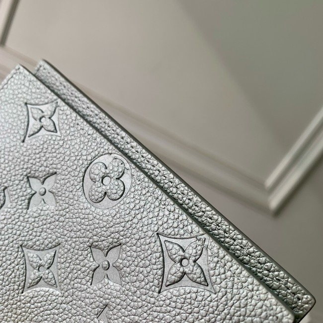 Louis Vuitton Passport Cover M63914 gray