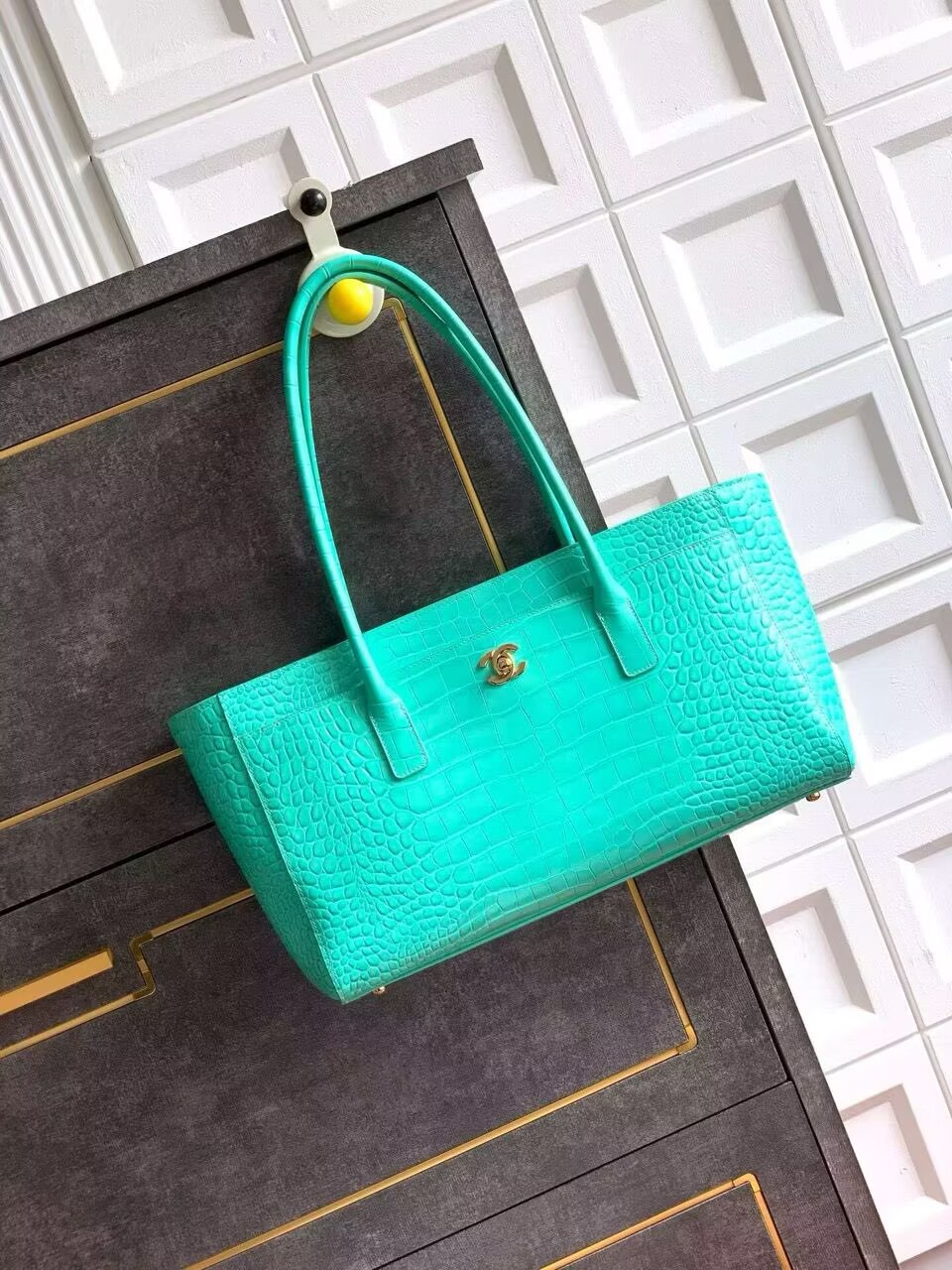 Chanel 2026SS Original Crocodile Leather A31021 Blue