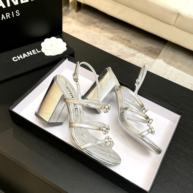 Chanel Sandals Laminated Lambskin 95mm G46964-4