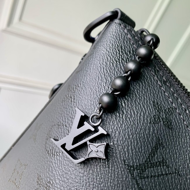 Louis Vuitton Vagabon Hobo M27856 Black