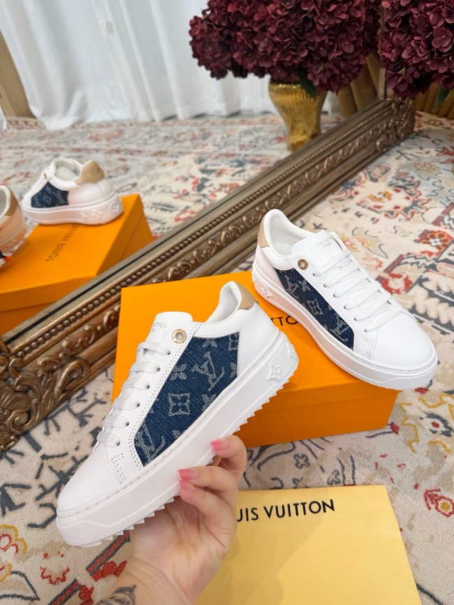 Louis Vuitton NEW-ONLINE EXCLUSIVE Time Out Sneaker 1AJP54-1