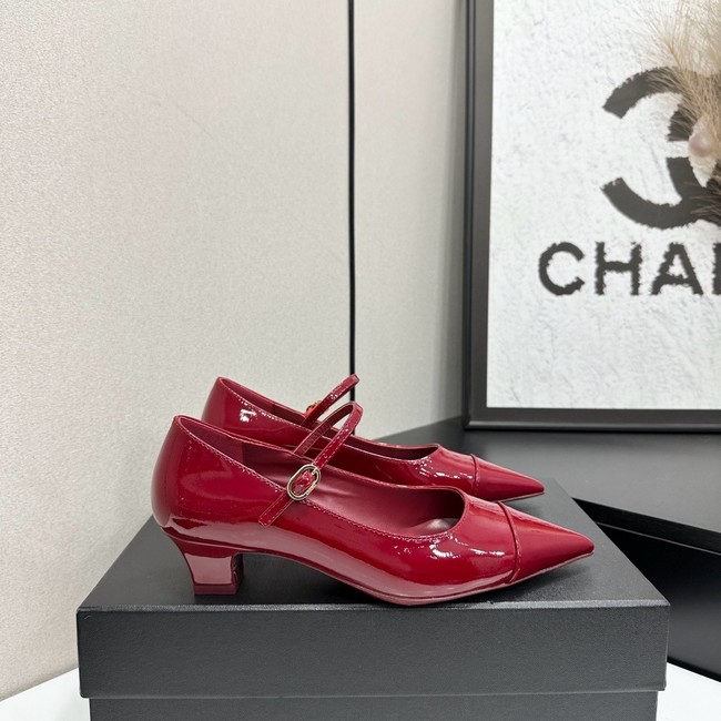 Chanel Mary Janes Patent Calfskin G47052-1