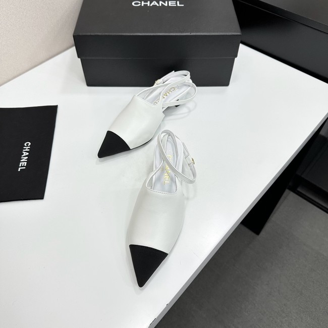 Chanel Slingbacks Patent Calfskin G47054-5