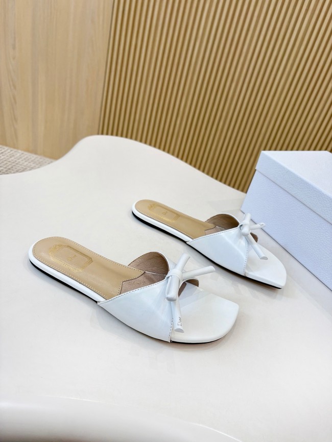 Dior Bow Slide Black Lambskin KCO583L-3