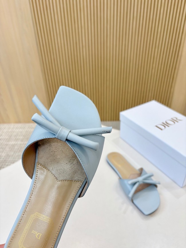 Dior Bow Slide Black Lambskin KCO583L-4