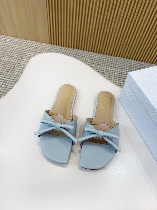 Dior Bow Slide Black Lambskin KCO583L-4