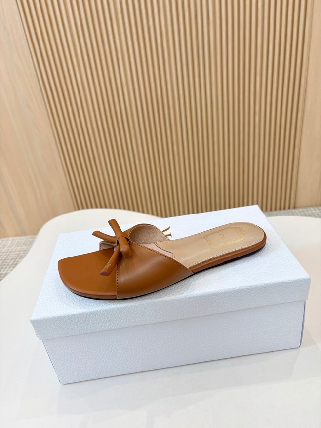 Dior Bow Slide Black Lambskin KCO583L-6