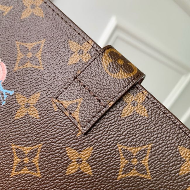 Louis Vuitton Monogram Canvas Wallet GI1394 pink