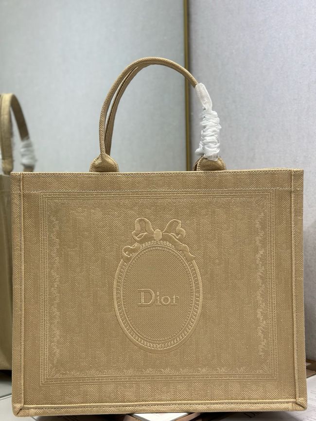 Large Dior Book Tote Book Cover Embroidery TSH295-2