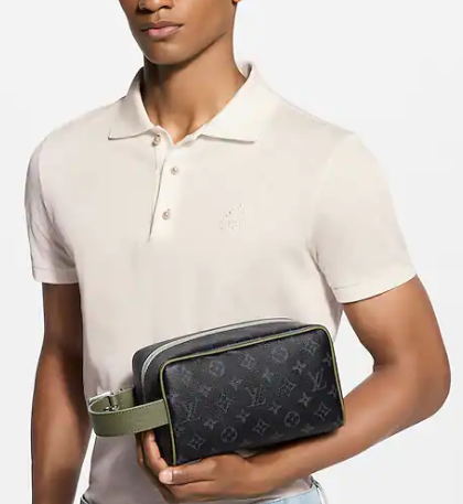 Louis Vuitton Locker Dopp Kit M28840 Khaki Green