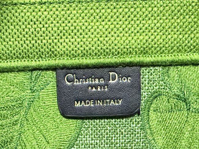 Large Dior Book Tote Cannage Embroidery M1349OEQ-14