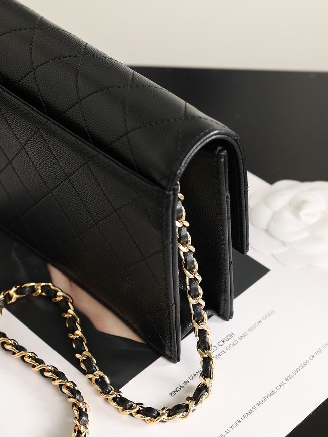 CHANEL Wallet on Chain AP5455 black