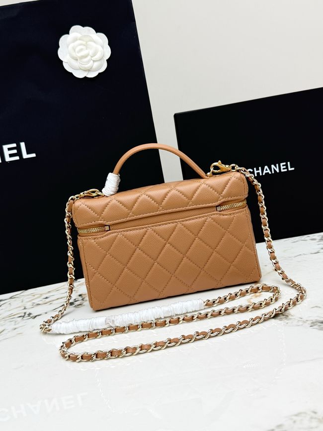 Chanel CLUTCH WITH CHAIN AP4385 camel