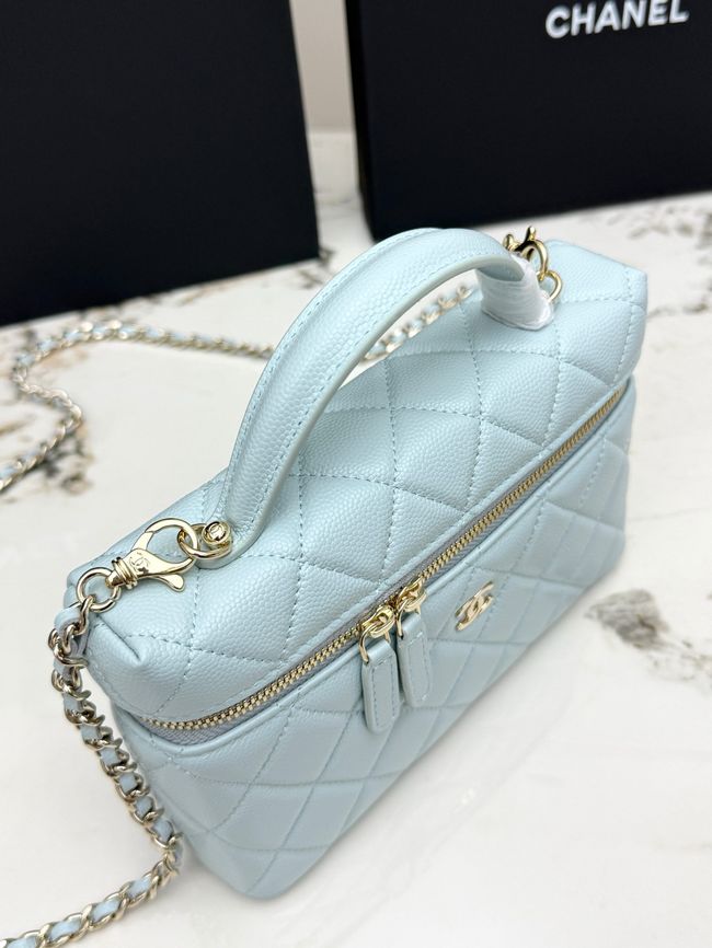 Chanel CLUTCH WITH CHAIN AP4385 light blue