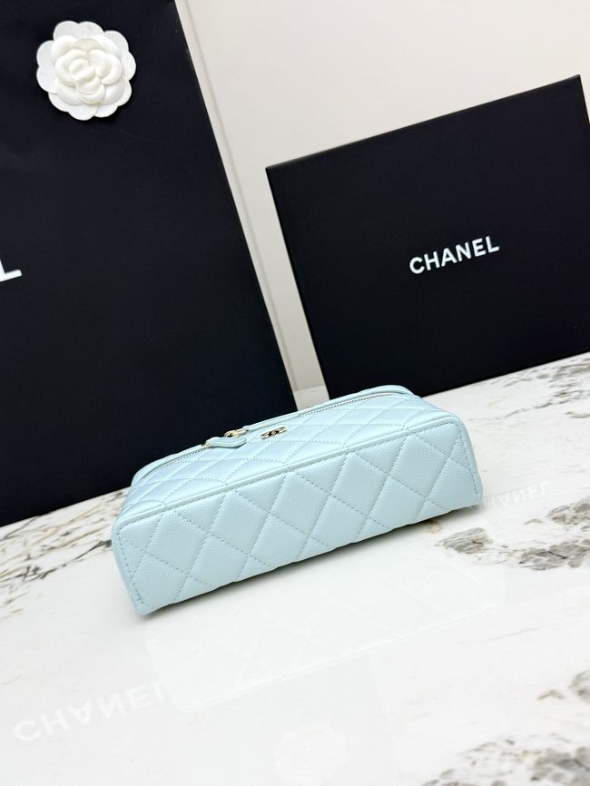 Chanel CLUTCH WITH CHAIN AP4385 light blue