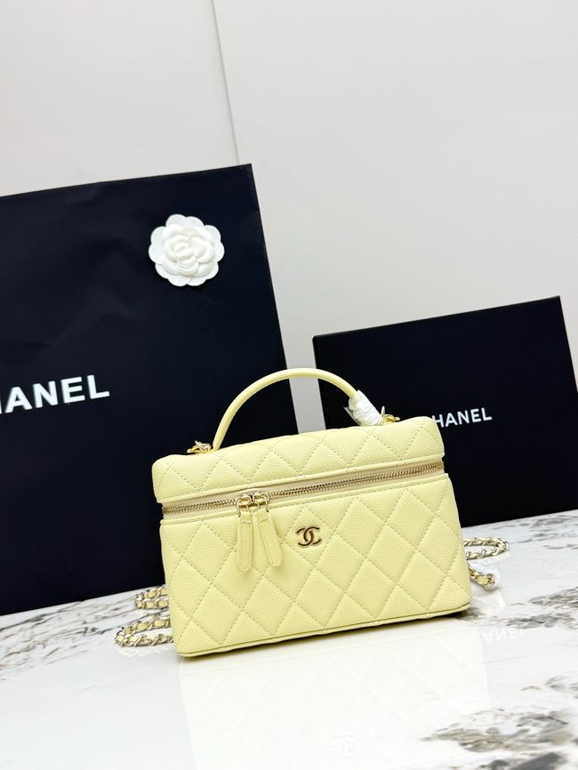 Chanel CLUTCH WITH CHAIN AP4385 yellow
