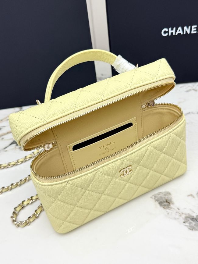 Chanel CLUTCH WITH CHAIN AP4385 yellow