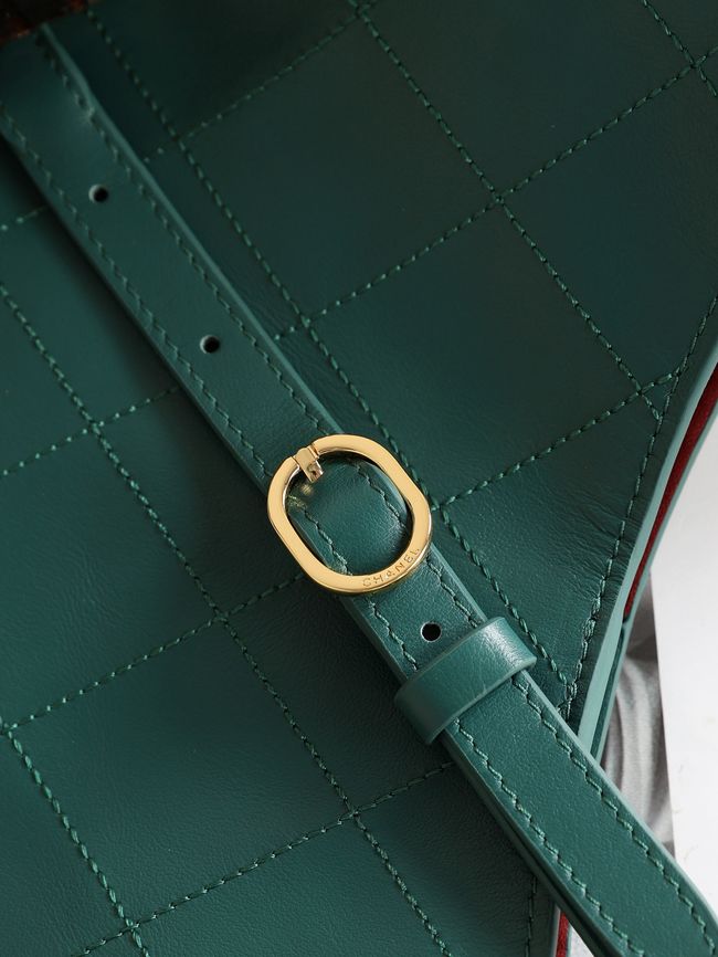 Chanel Calfskin Shoulder Bag AS6478 green