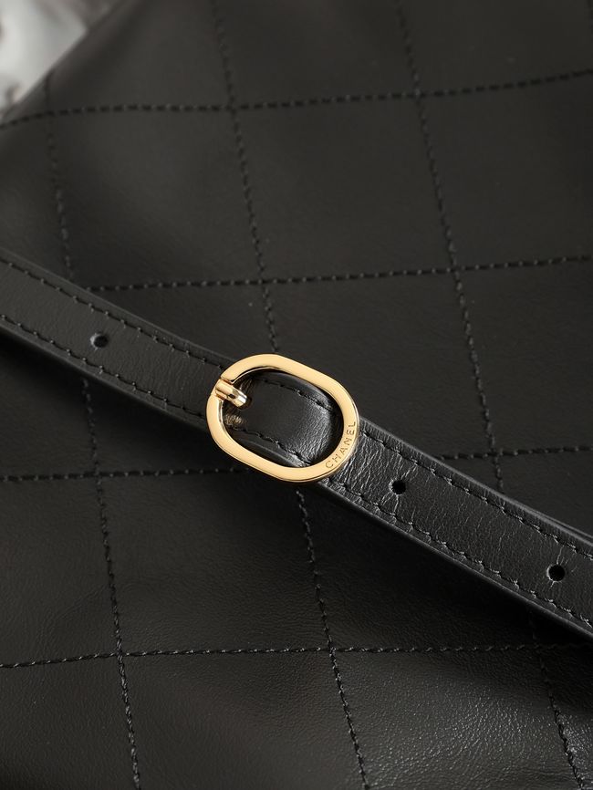 Chanel Calfskin Shoulder Bag AS6479 black