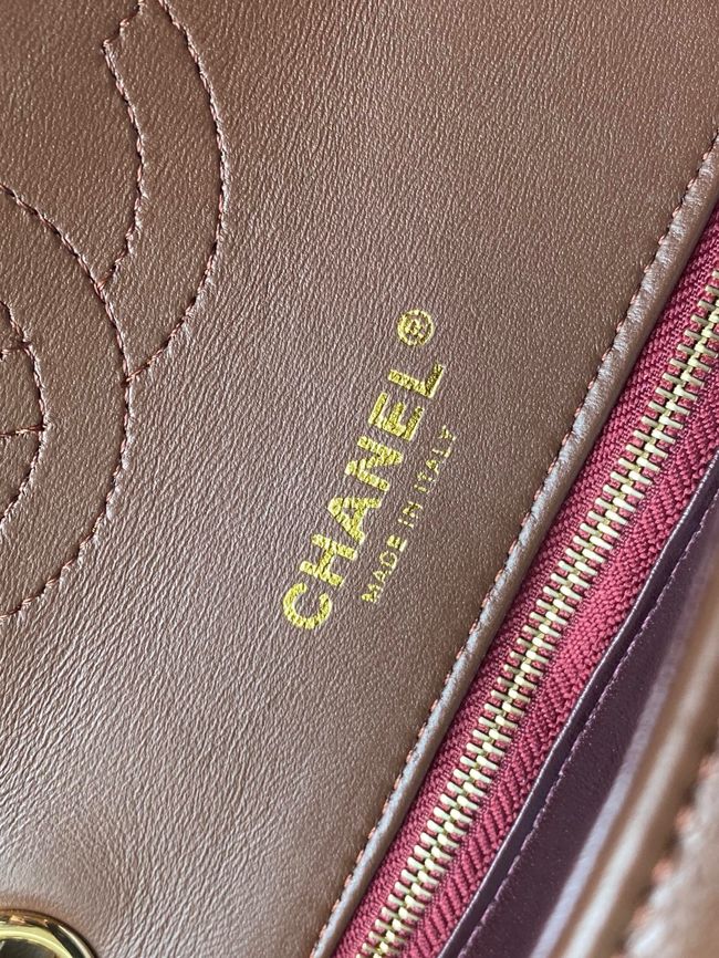 Chanel Flap Bag AS6497 Dark Brown