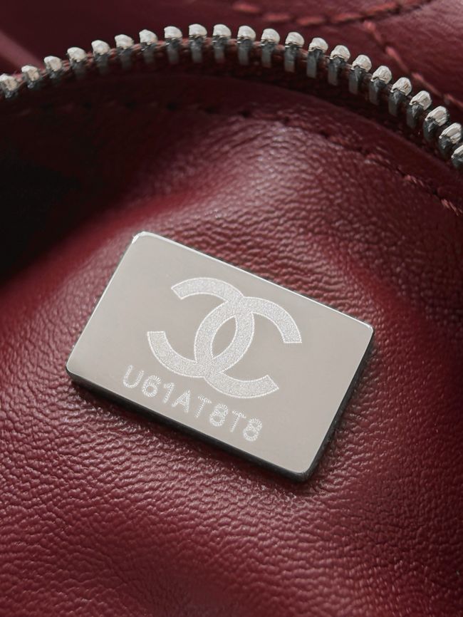 Chanel Mini Flap Bag AS6573 Ivory&Silver-Tone Metal