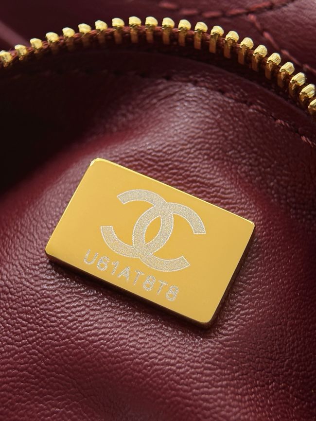 Chanel Mini Flap Bag AS6573 camel&gold-Tone Metal