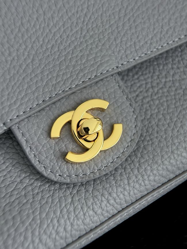 Chanel Mini Flap Bag AS6573 gray&gold-Tone Metal Chanel Mini Flap Bag AS6573 gray&gold-Tone Metal