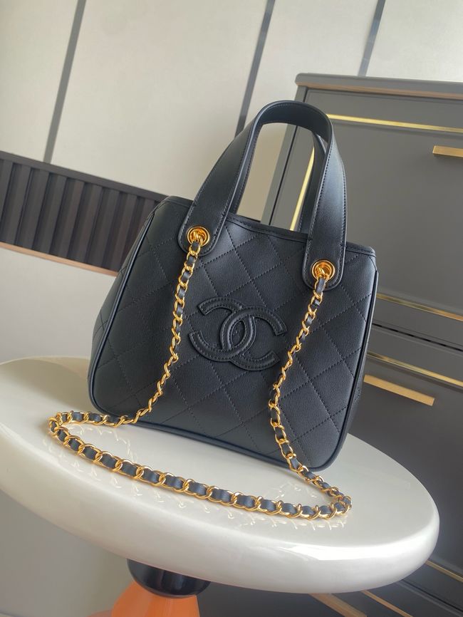 Chanel Mini Shopping Bag AS6199 black