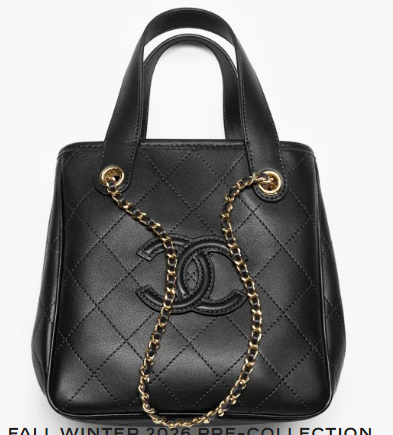 Chanel Mini Shopping Bag AS6199 black