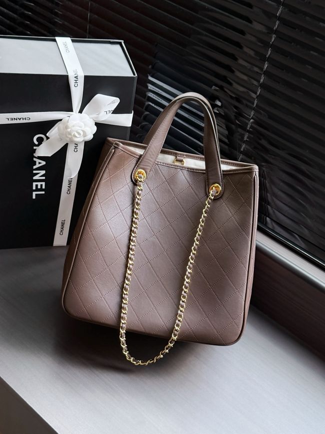Chanel Small Shopping Bag AS6200 Burgundy Chanel Small Shopping Bag AS6200 Burgundy