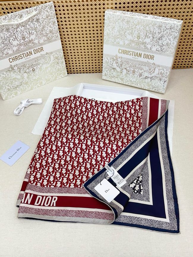 Dior 90 Square Scarf Silk Twill KY199-2
