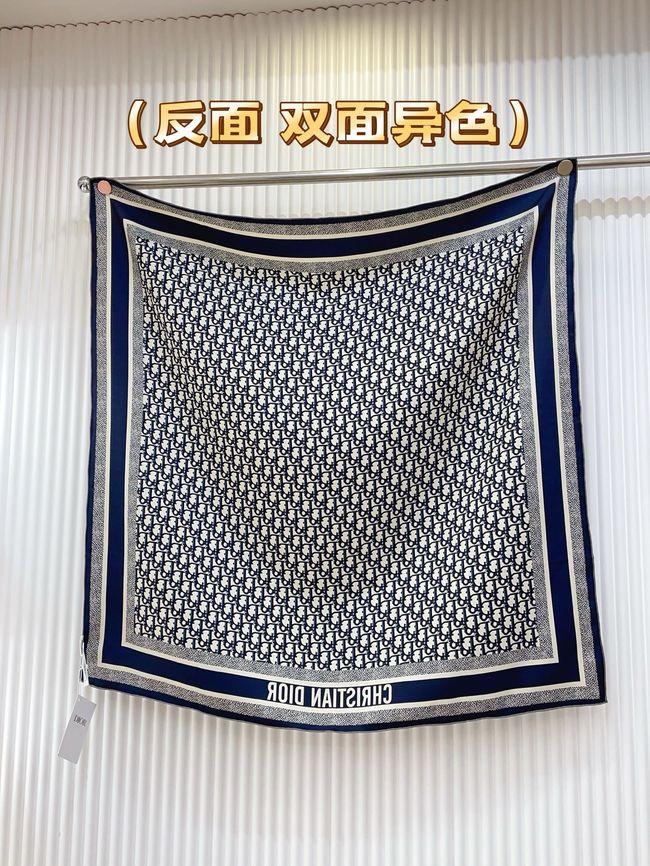 Dior 90 Square Scarf Silk Twill KY199-3